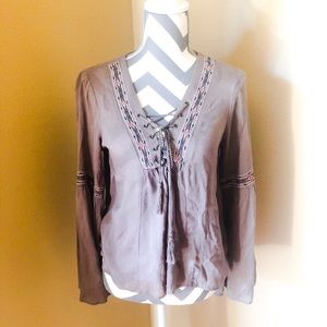 NWOT Flying Tomato Bell Sleeve Top